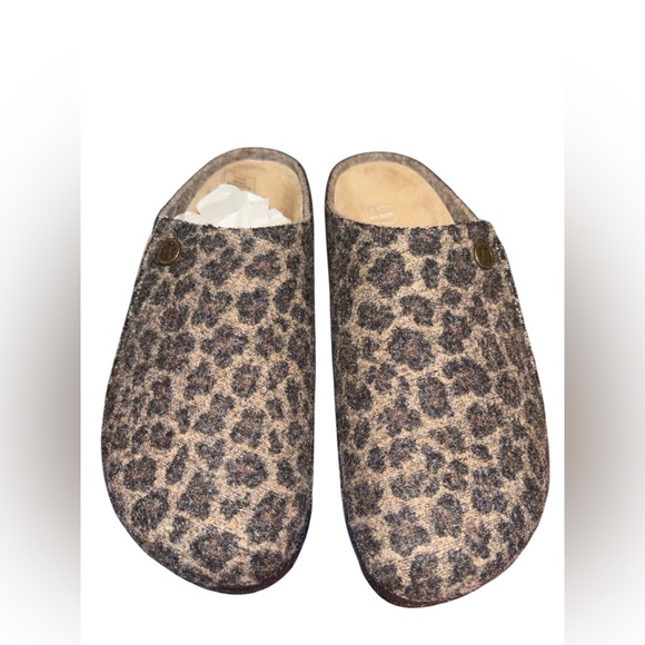 Birkenstock Zermatt Rivet Leo Toffee Melange Slipper - Picture 3 of 9